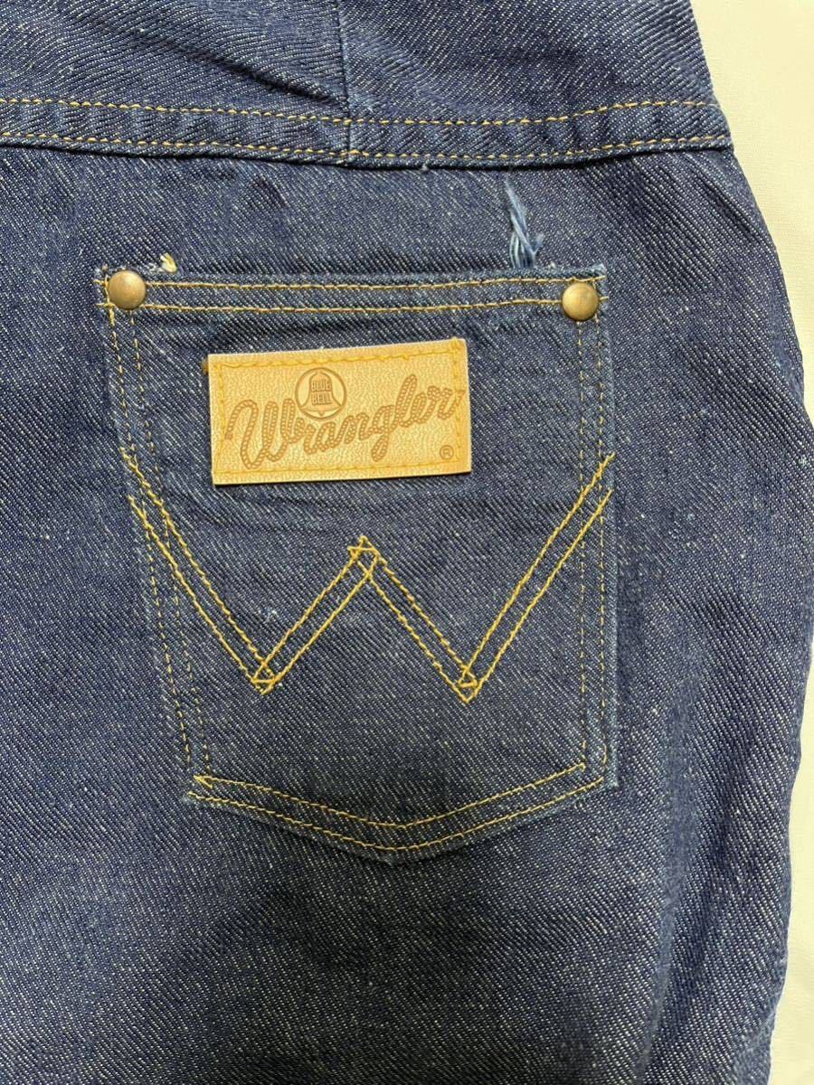 60's WRANGLER ラングラー MISSES ライトデニム　ショートパンツ　ブルーベル 