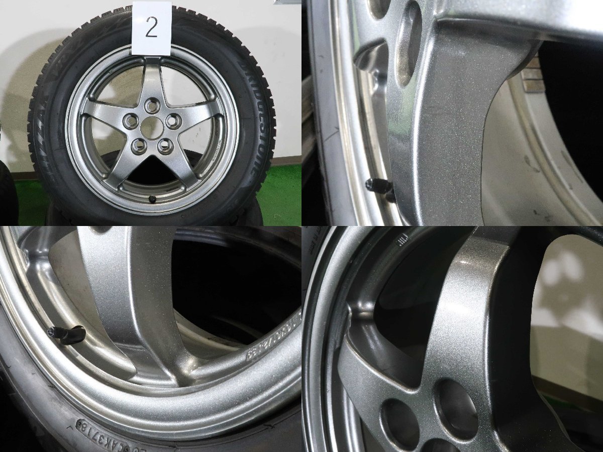 4本 トヨタ SAI 純正 16インチ 6.5J +39 5H PCD 114.3 スタッドレス 