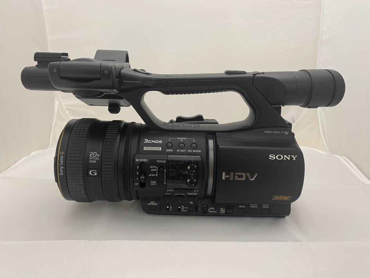 SONY HVR-Z5J 業務用ビデオカメラ本体 SONY ソニー HVR-Z5J HDVカムコーダー ビデオカメラ 現状品 ジャンク