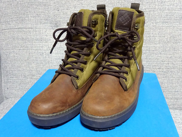 コロンビア Columbia サップランド アーク ラックス ウォータープルーフ オムニヒート防水 雨雪対応 23.5㎝ スノーブーツ　美品