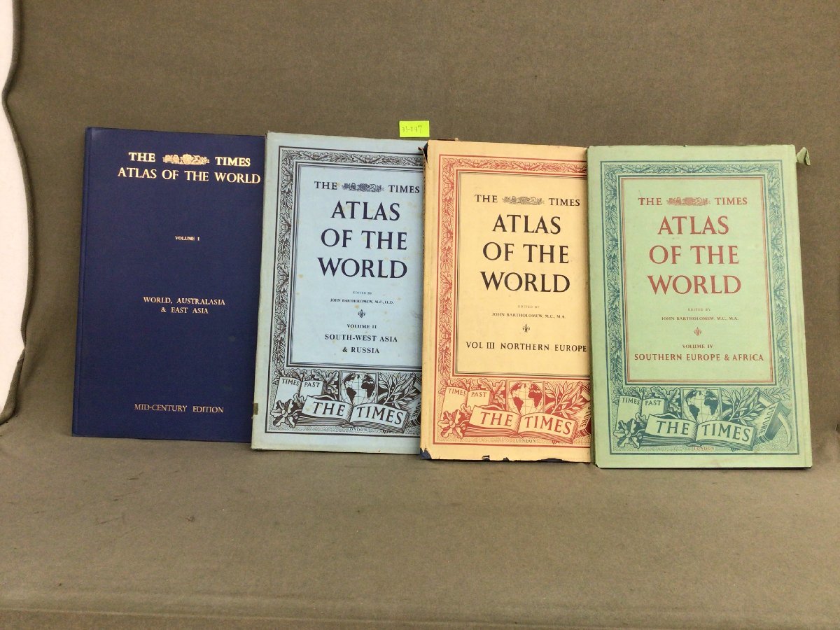 大型の世界地図 THE TIMES ATLAS OF THE WORLD THE TIMES ATLAS OF THE