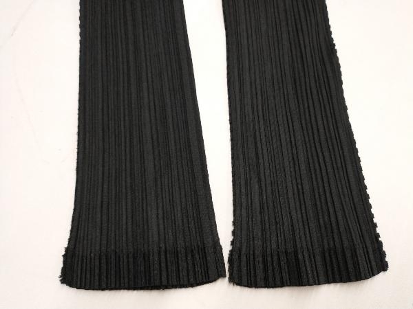 PLEATS PLEASE 長袖カットソー ブラック PLEATS PLEASE ISSEY MIYAKE/長袖カットソー/プリーツプリーズ