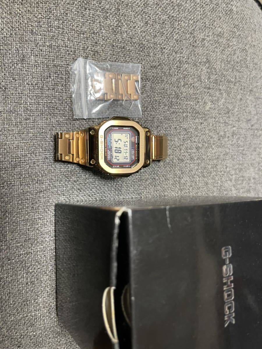 GW-M5600 ゴールドメタル G SHOCK 個人カスタムモデル 1円スタート 