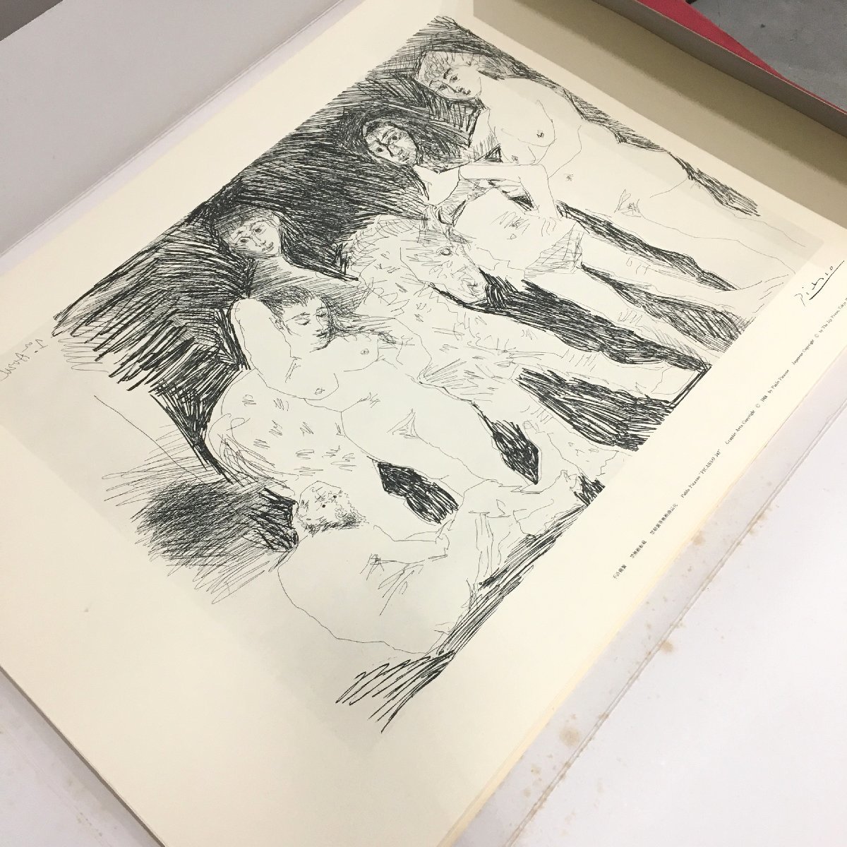 大型本『PICASSO 347 PORTFOLIO』1500部限定 343枚 1977年 連作版画 真