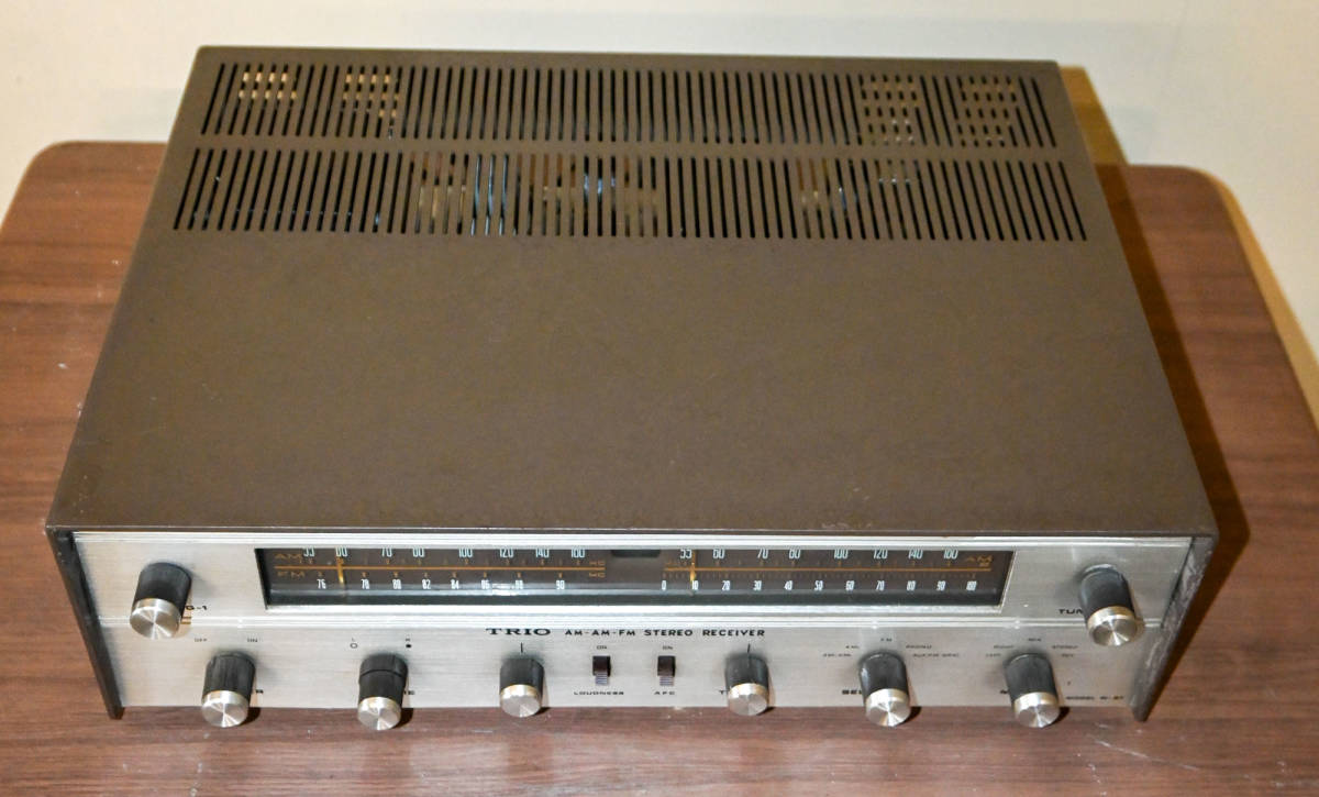 TRIO / トリオ W37 真空管式 ステレオレシーバー 6BM8pp ( AMx2， FM-1