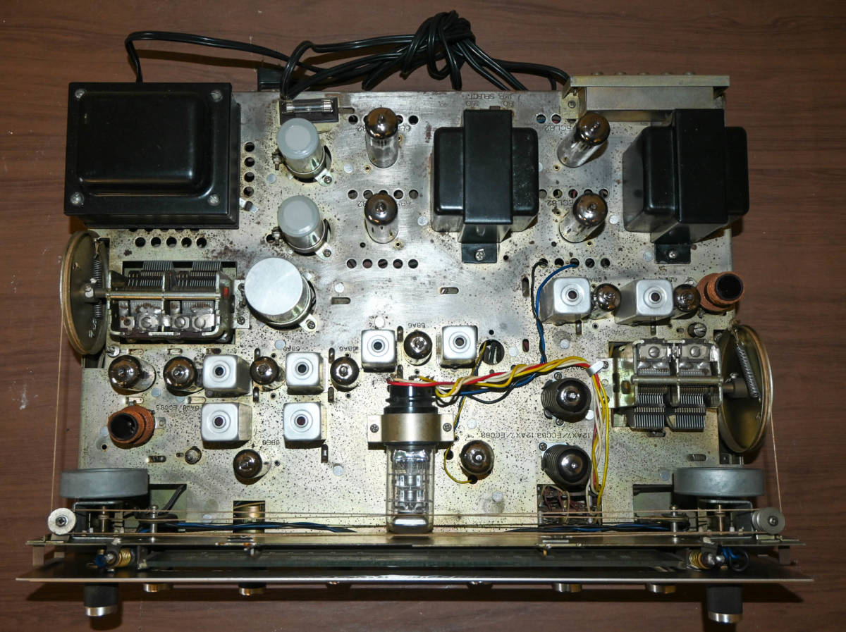 TRIO / トリオ W37 真空管式 ステレオレシーバー 6BM8pp ( AMx2， FM-1
