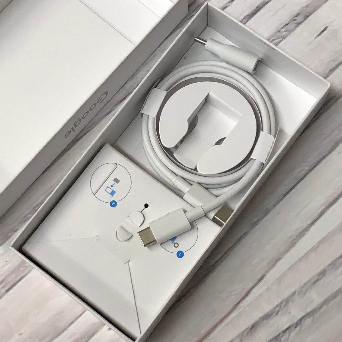 m001 Z2(60) 美品 Google Pixel 6a 128GB GB17L ソフトバンク○ スマートフォン チャコール グーグル ピクセル6A_4