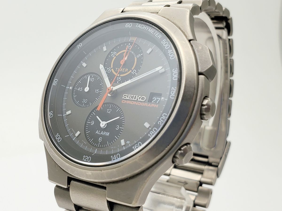 セイコー80年代のクオーツ銘機 SPIRIT 7N93-7000 稼働品 