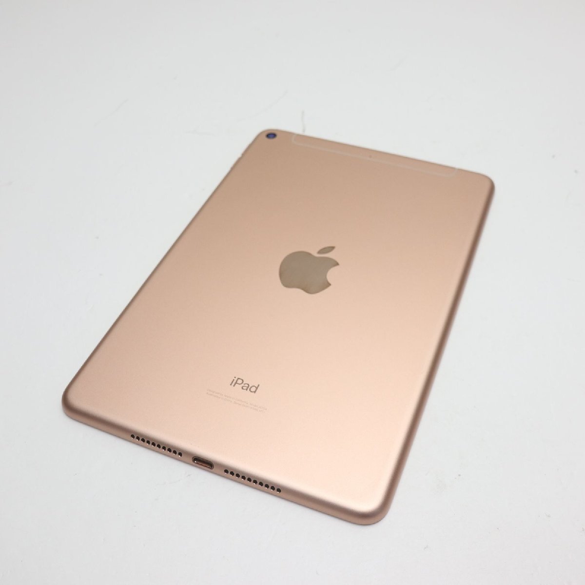 超美品 SIMフリー iPad mini 5 256GB ゴールド タブレット 白ロム 中古