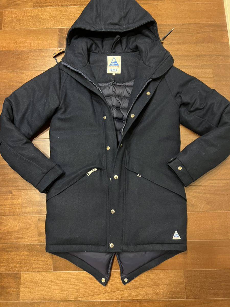 Cape HEIGHTS×RHC ロンハーマン ケープハイツ別注 ウールモッズ ダウン 