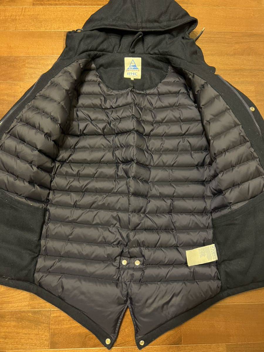 Cape HEIGHTS×RHC ロンハーマン ケープハイツ別注 ウールモッズ ダウン 