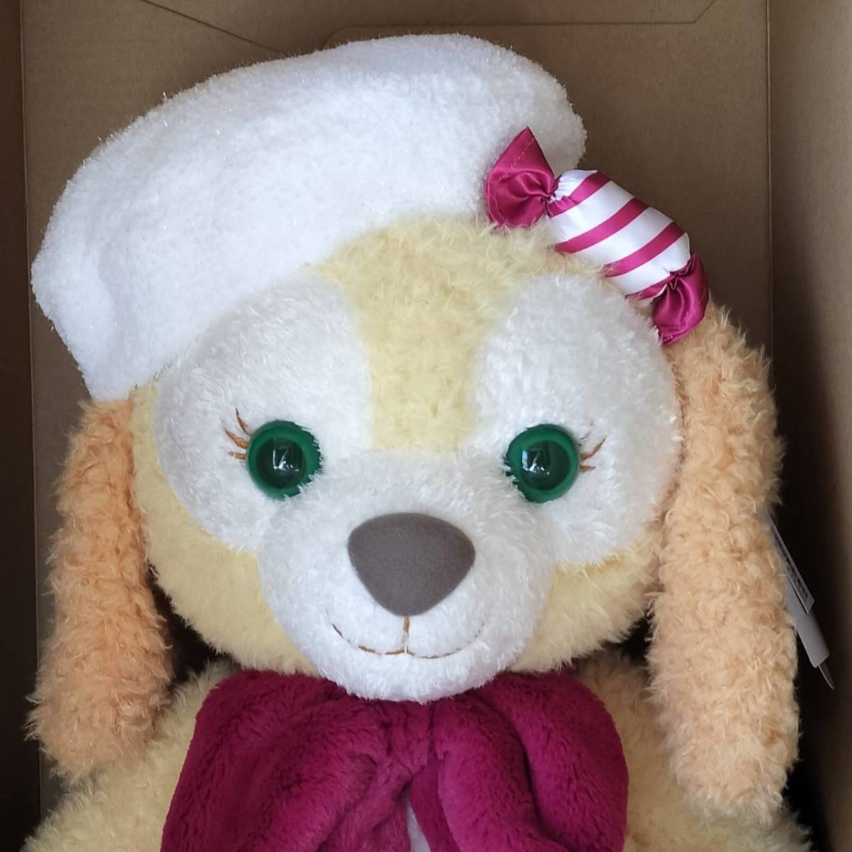 クッキーアン ぬいぐるみ Mサイズ ダッフィー＆フレンズのホワイト