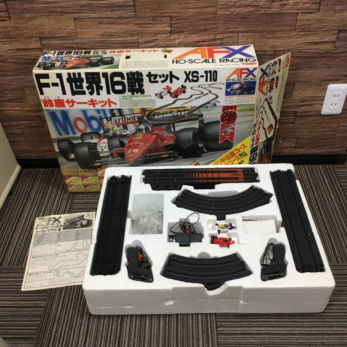 スロットレース HO Scale racing F1 世界16戦 xs-110 本