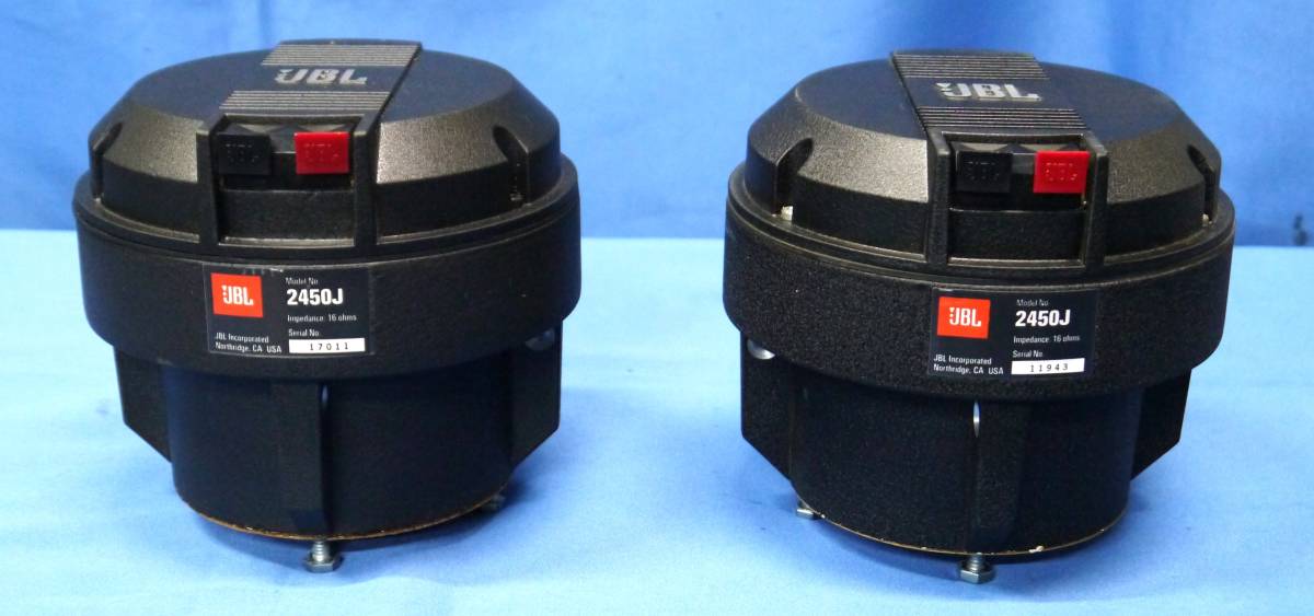 2450J 0 □□JBL UK ドライバーユニットペア□□032148001□□ □□JBL