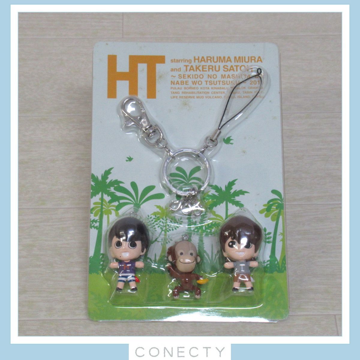 三浦春馬＆佐藤健 HT 赤道の真下 鍋をつつく 2011 ストラップ  