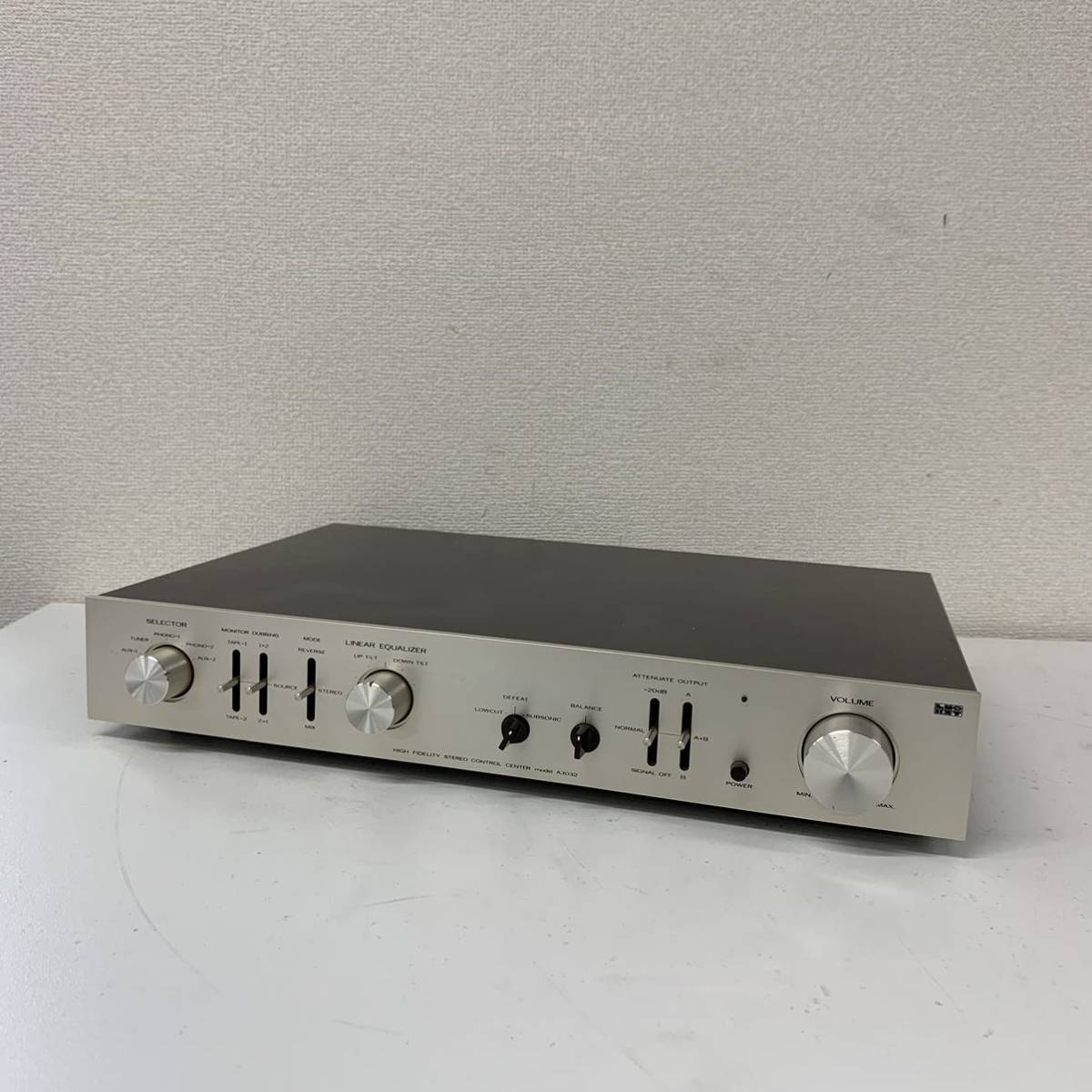 N2】 LUXKIT A3032 プリアンプ LUXMAN オーディオ ラックスキット 1056