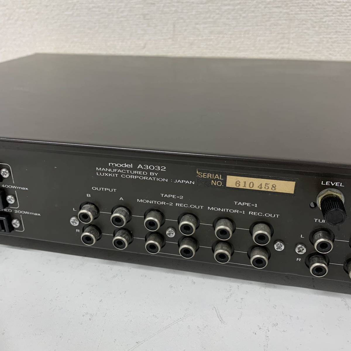 N2】 LUXKIT A3032 プリアンプ LUXMAN オーディオ ラックスキット 1056