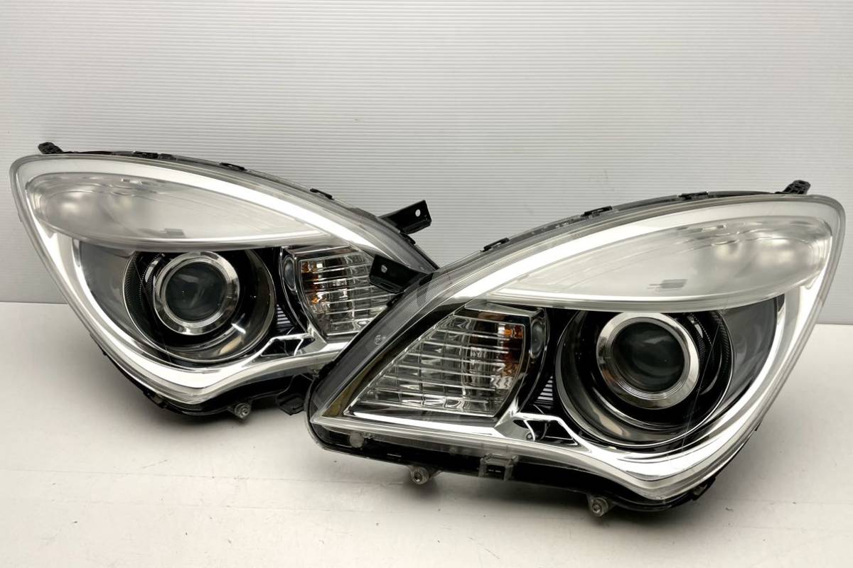 美品 スズキ MA15S ソリオ 三菱 MB15S デリカD:2 純正 HID ヘッドライト 左右セット LE10G6223 35100-54M (O95)
