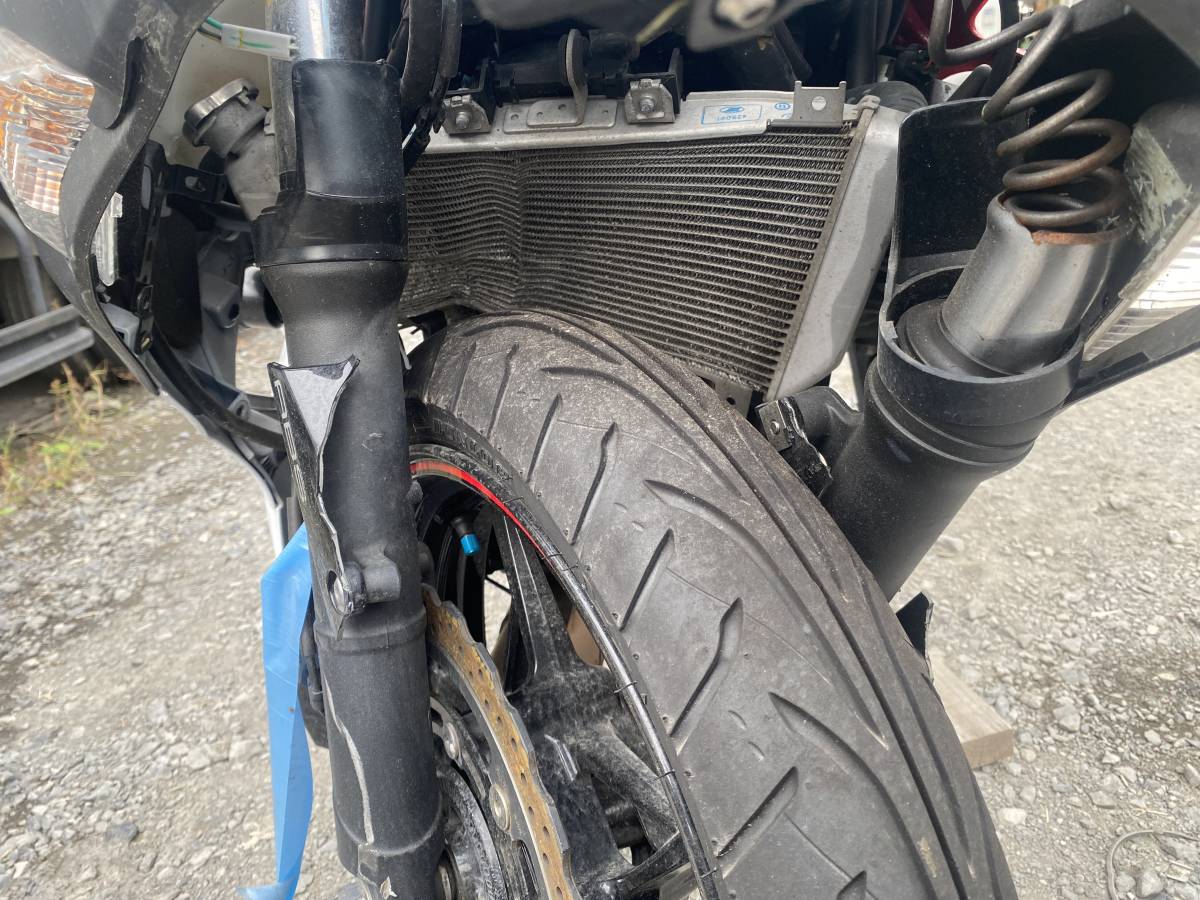 ニンジャ250 Yahoo!オークション NINJA250-2 書類あります！事故 