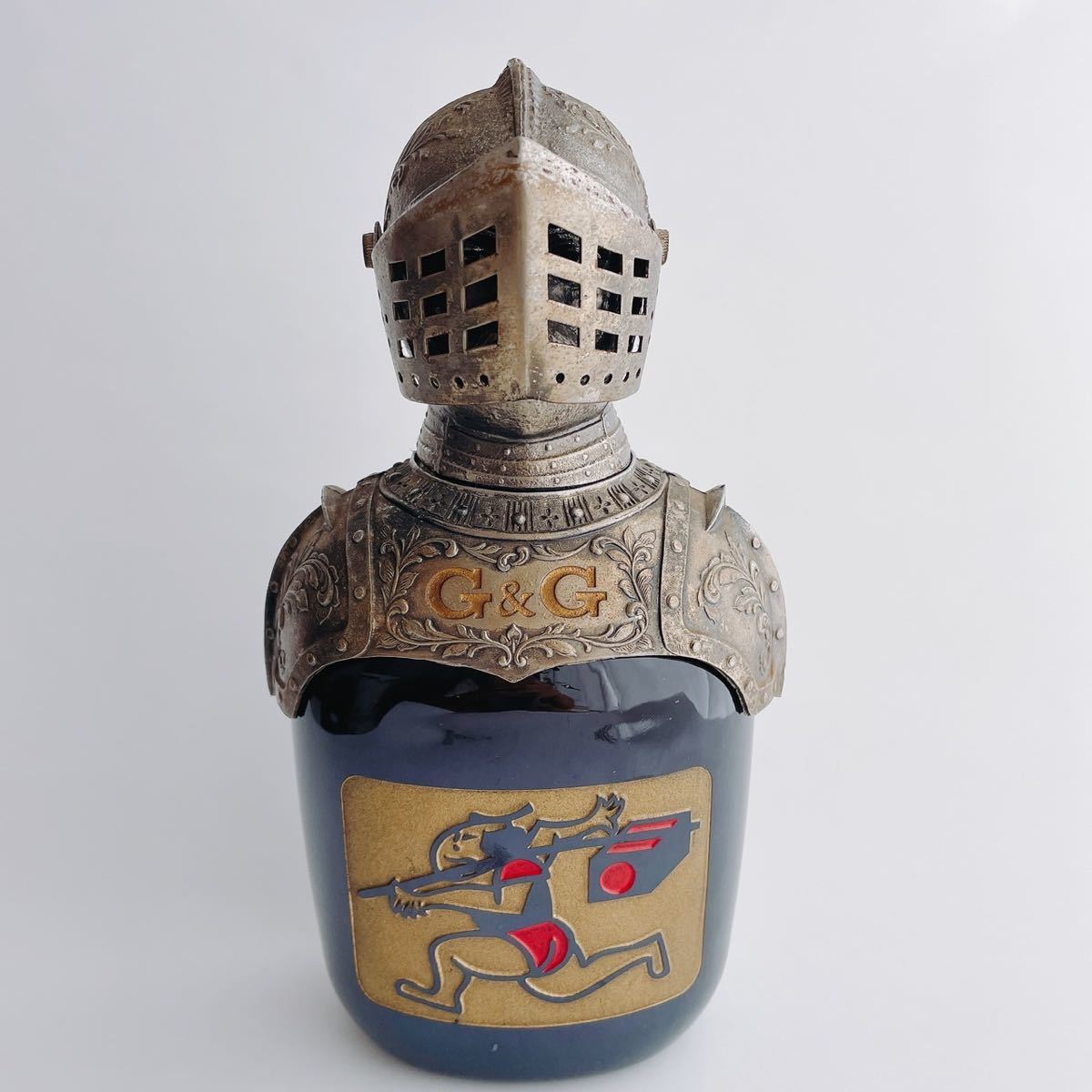 未開栓 SUNTORY OLD WHISKY LIMITED G&G 甲冑 騎士 鎧 ボトルカバー