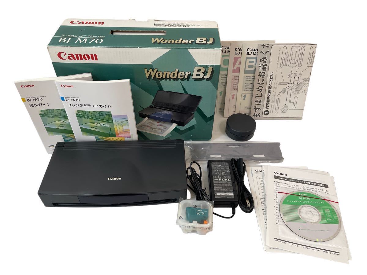 キヤノン インクジェットプリンター Wonder BJ M70 Canon 通電確認済