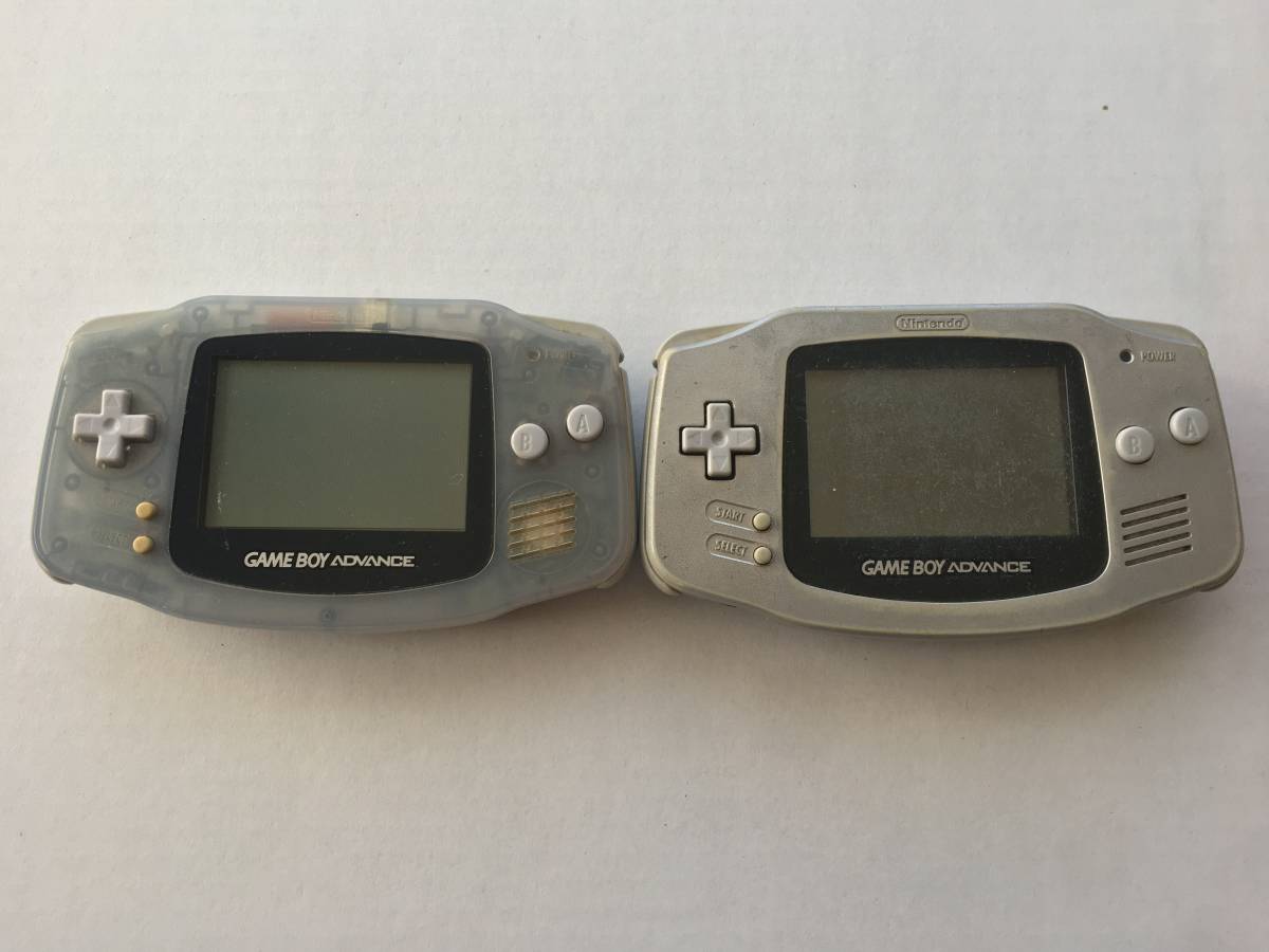 ☆ゲームボーイアドバンス 本体 2台 セット 起動確認済 GAMEBOY
