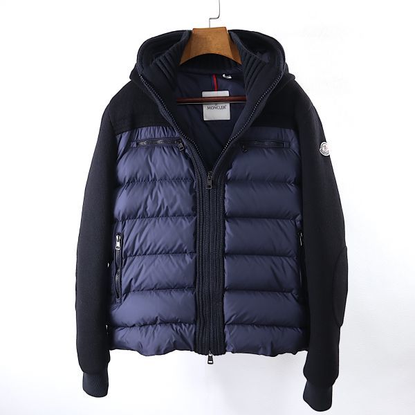 3-YJ156 モンクレール MONCLER DONATIEN ダウンジャケット ブラック