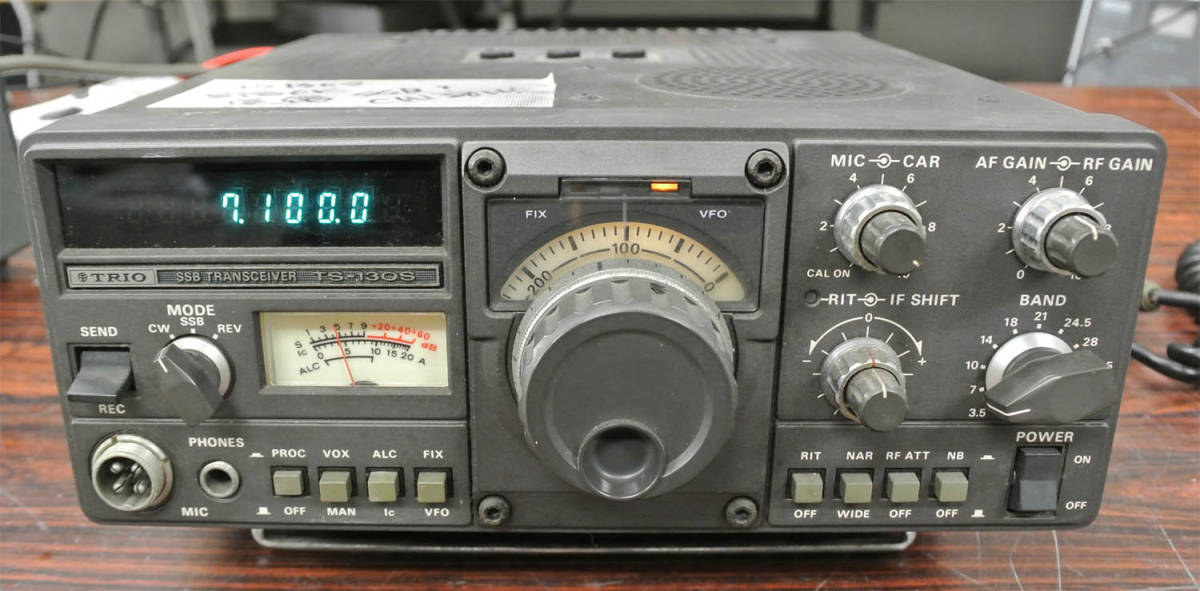 TRIO SSB トランシーバー TS-130S 本体 TORIO TS130S(HF SSB トランシーバ) (中古) TRIO HF SSB TRANSCEIVER