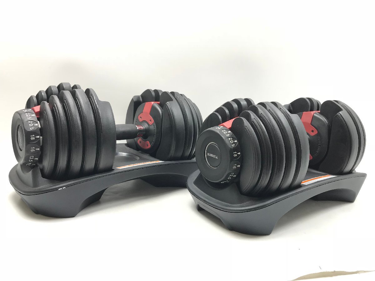 可変式ダンベル アジャスタブルダンベル 2.5kg～24kg ペア