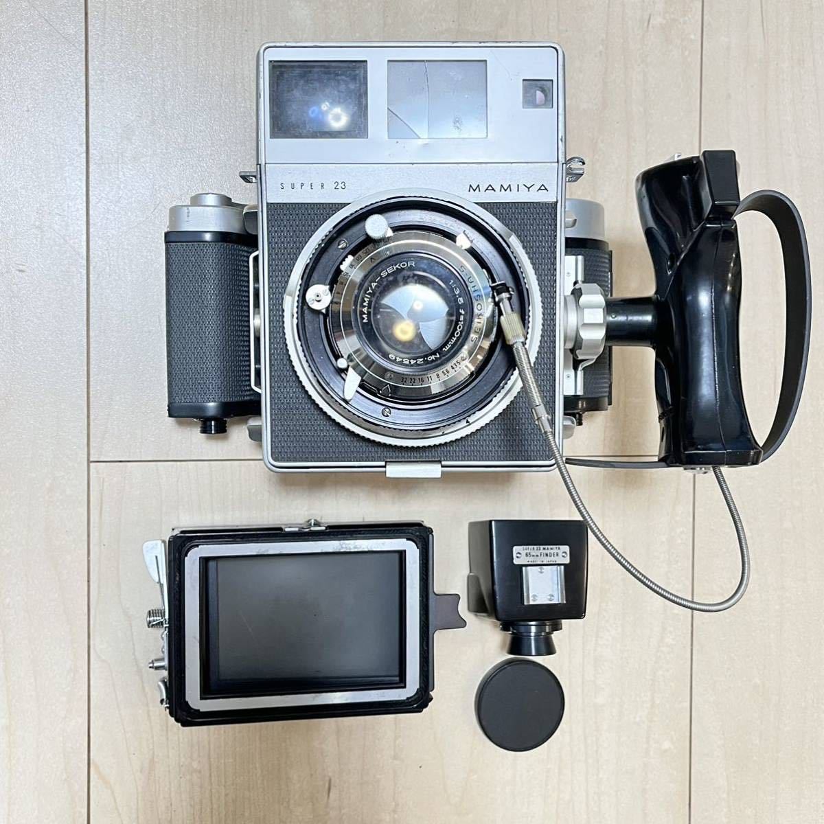 S598 マミヤsuper23 6×9 中判フィルムカメラ マミヤ Mamiya プレス 中