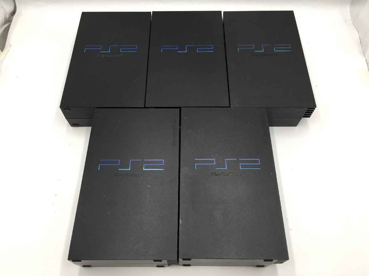 ♪△【SONY ソニー】PS2 PlayStation2 本体 5点セット SCPH-50000