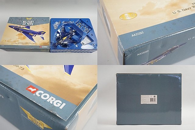 コーギー F-4J マクドネル ファントム VX-4 ブラックバニー 1/72