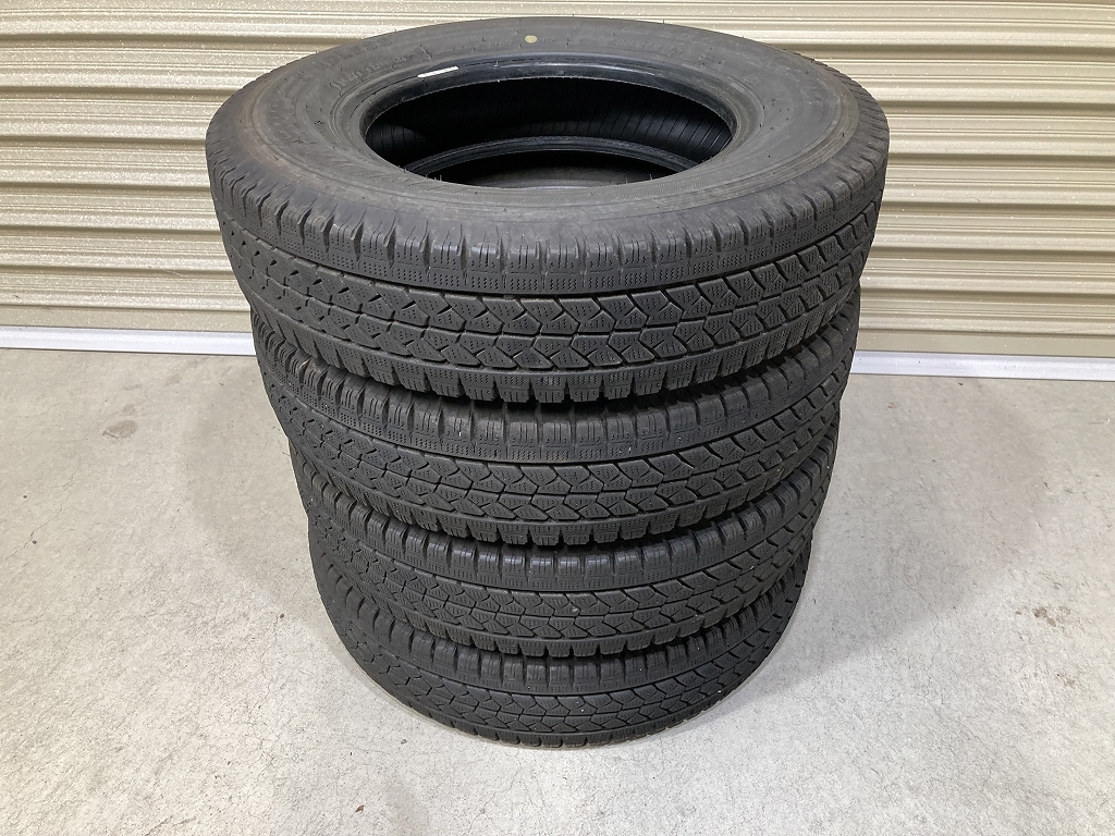 バリ溝 '21年製 BRIDGESTONE BLIZZAK VL1 145R12 LT 8PR 4本セット