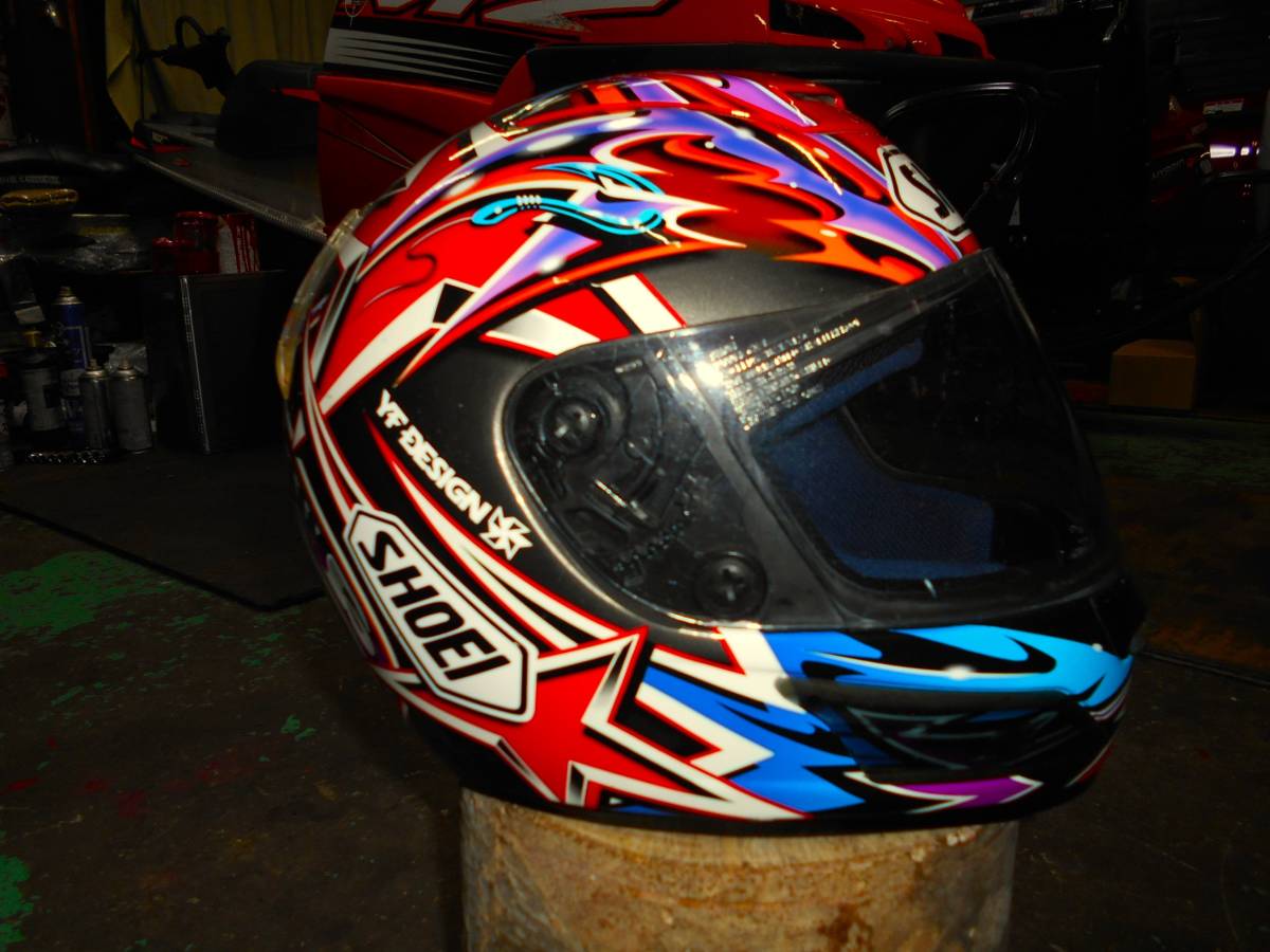 SHOEI 阿部典史 ノリック - X-8V ヘルメット レプリカヘルメット 