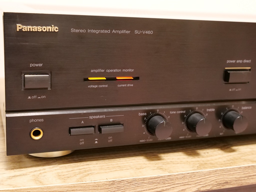 中古品】Panasonic SU-V460 インテグレーテッドアンプ ～ 拝見して