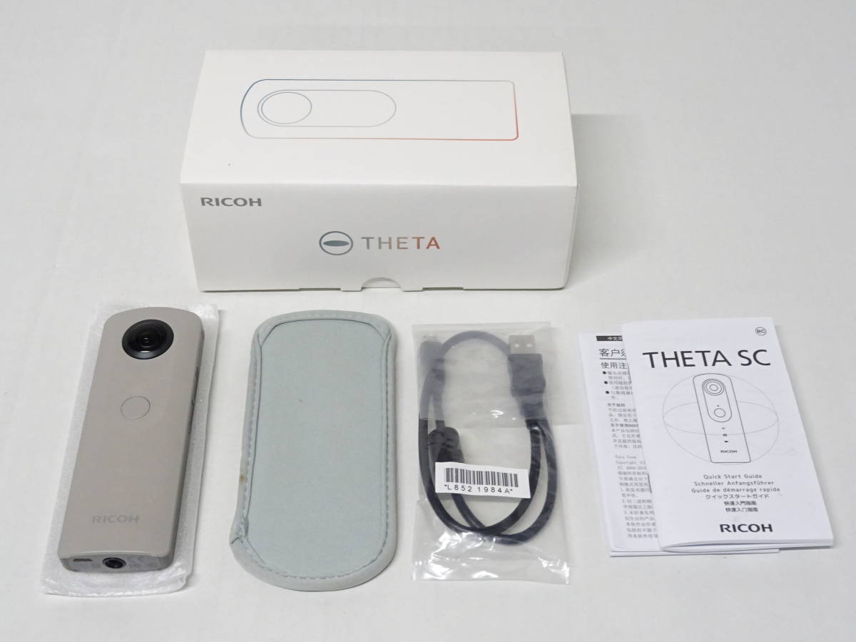 RICOH THETA SC 360度カメラ 全天球カメラ S | 360度全天球カメラ 