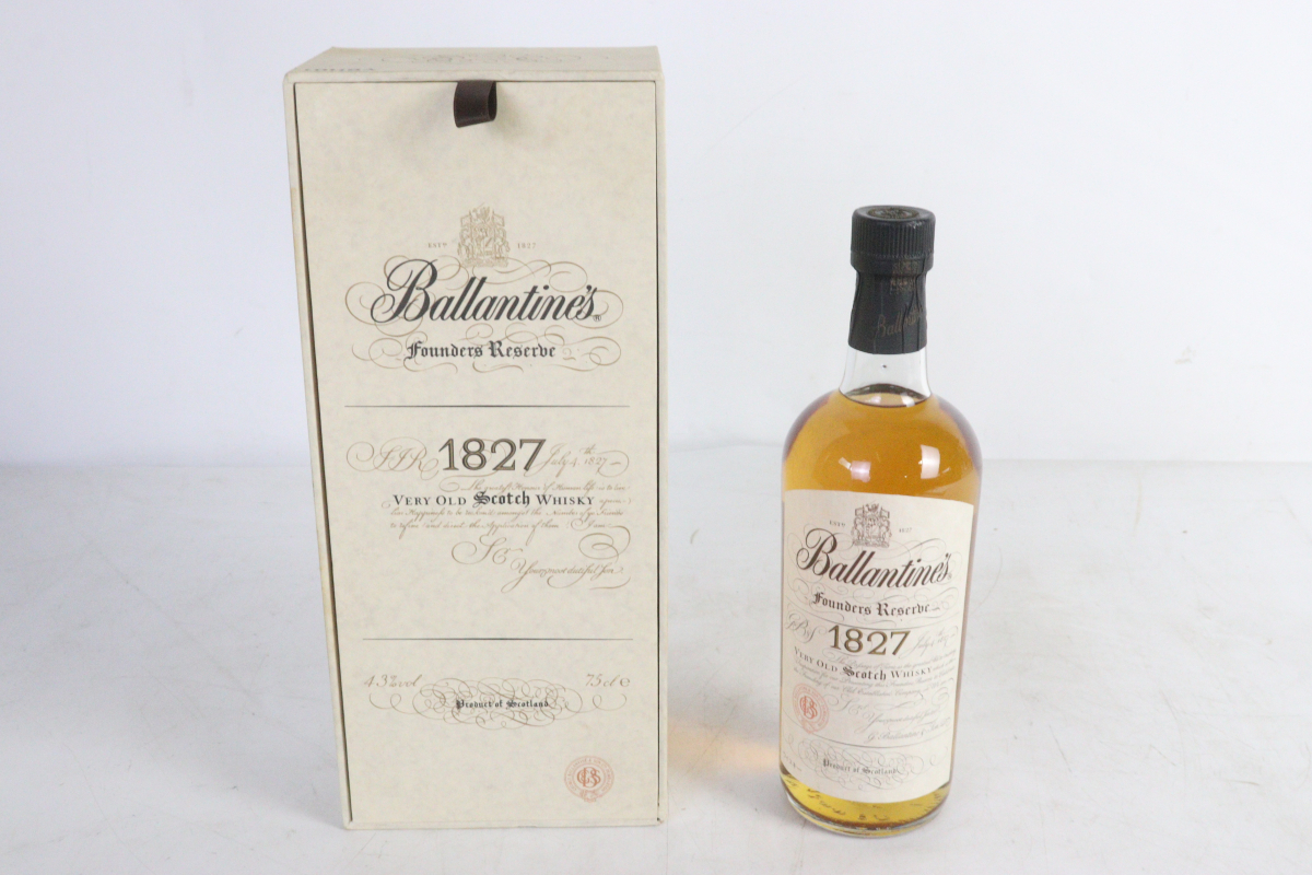 ト足】 未開栓 BALLANTINES Founders Reserbe バランタイン