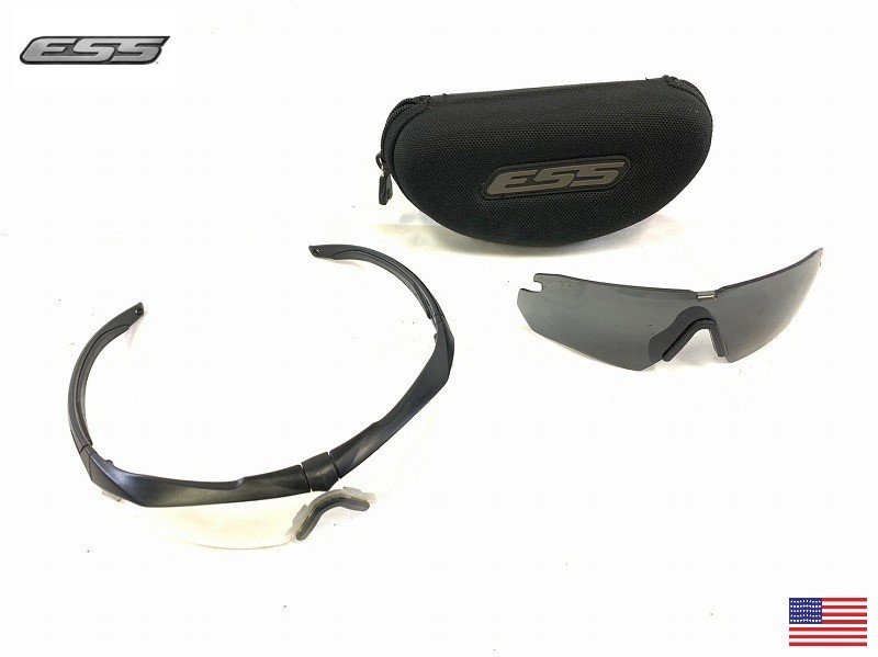米軍放出品】☆ESS CROSSBOW/クロスボウ ゴーグル サングラス ケース付