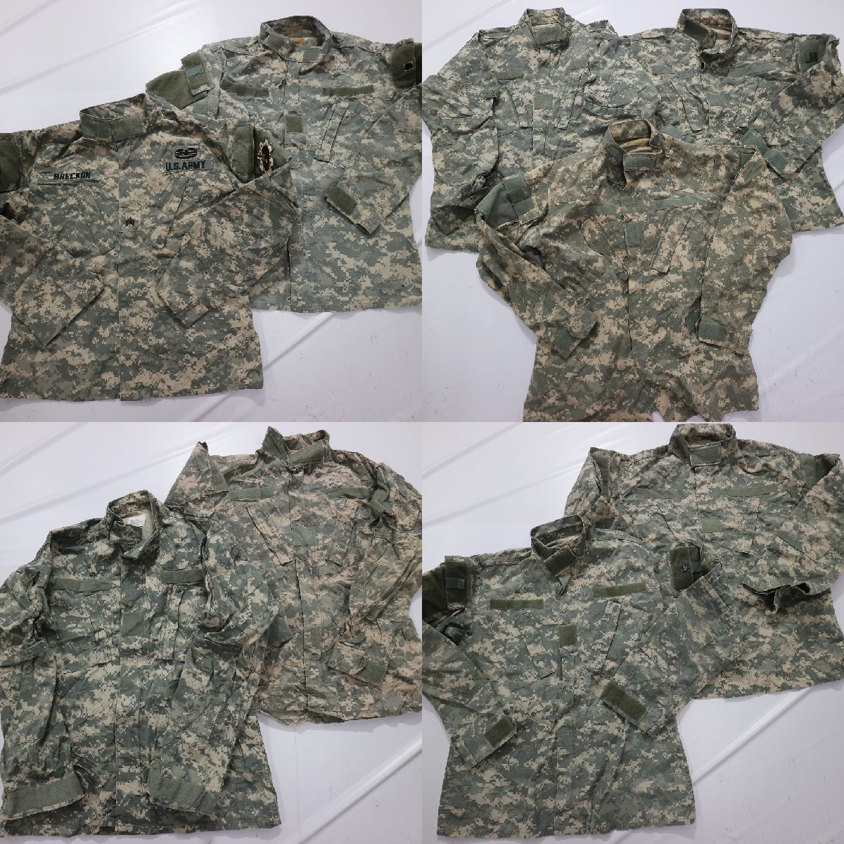 ◎米軍実物フィールドジャケット set デジタルカモ 他 (メンズM/S/XS 