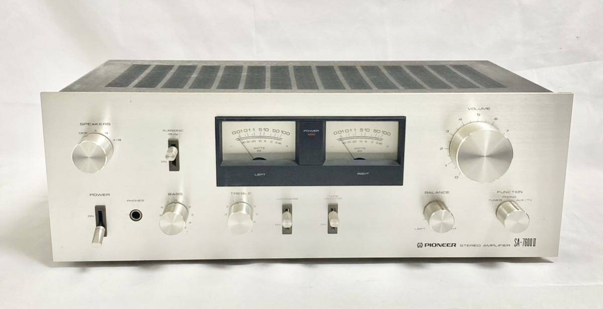 パイオニア プリメインアンプ Pioneer 整備済! 美品 大阪府 【通電確認