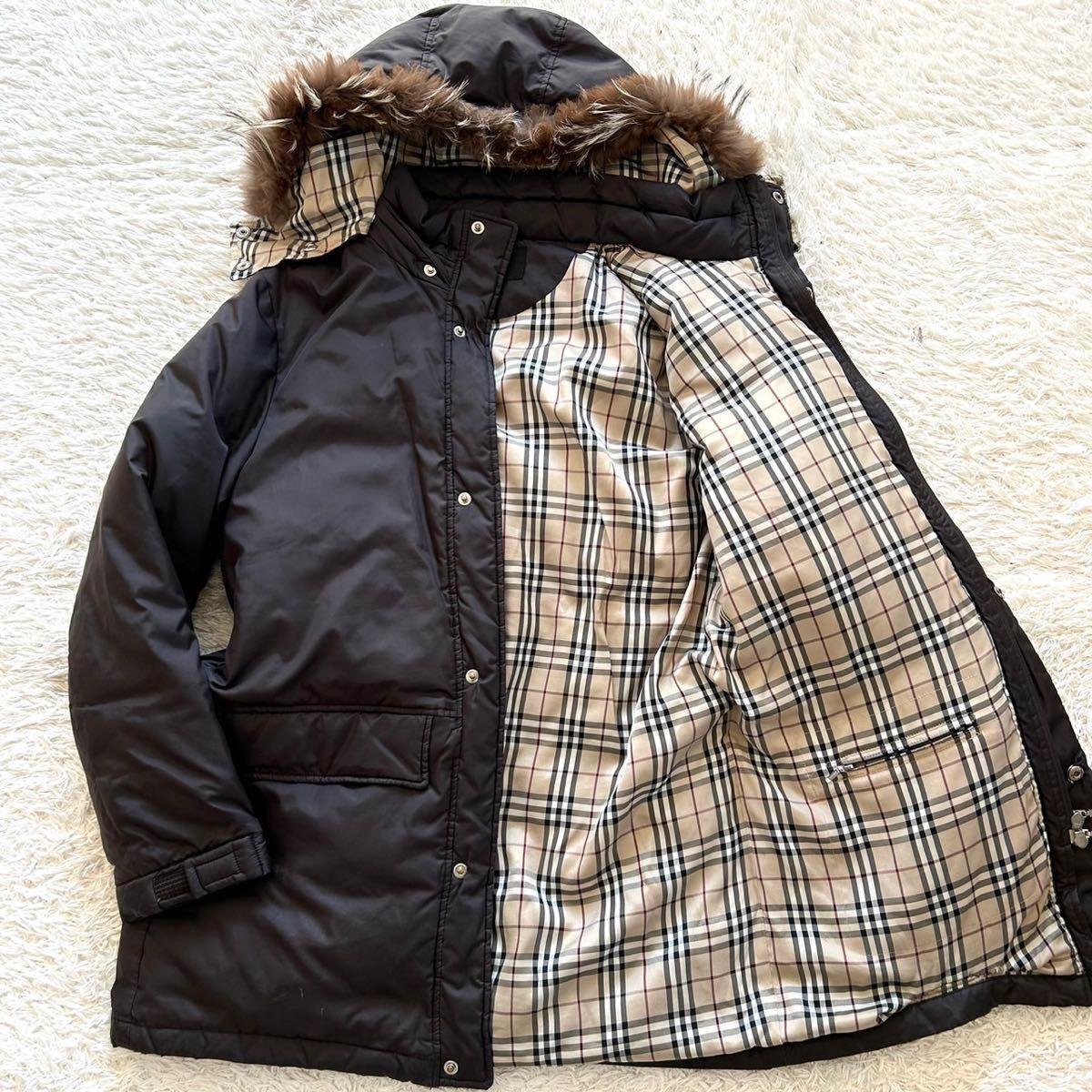 BURBERRY BLACK LABEL バーバリーブラックレーベル ダウンコート 