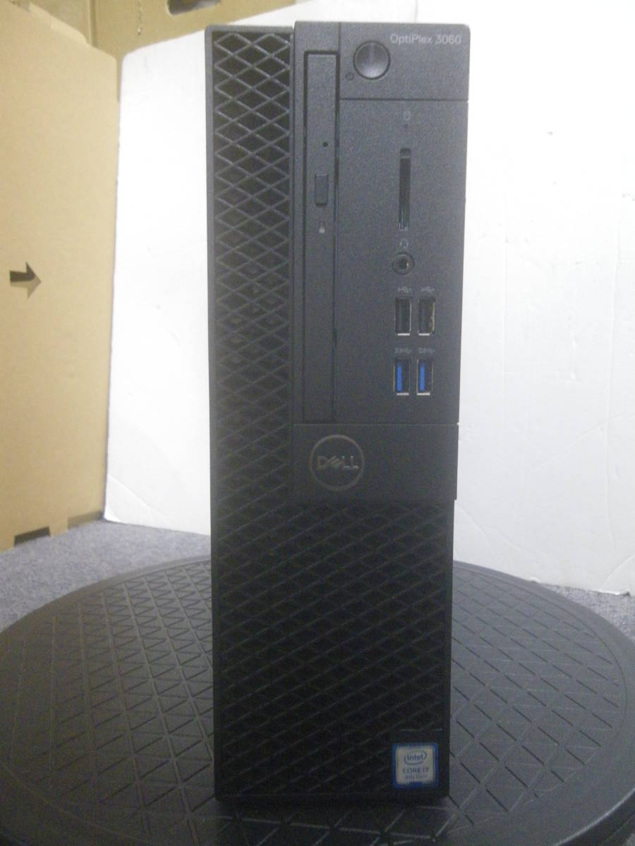 ジャンク品】DELL OptiPlex 3060 SFF Core i7-8700 3.20GHz 8GBメモリ