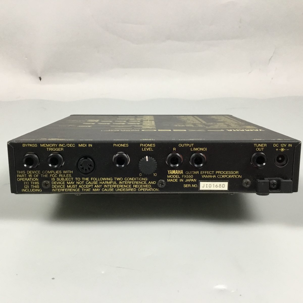 FX550 Yamaha YAMAHA - Guitar | Processor Effect Reverb マルチ