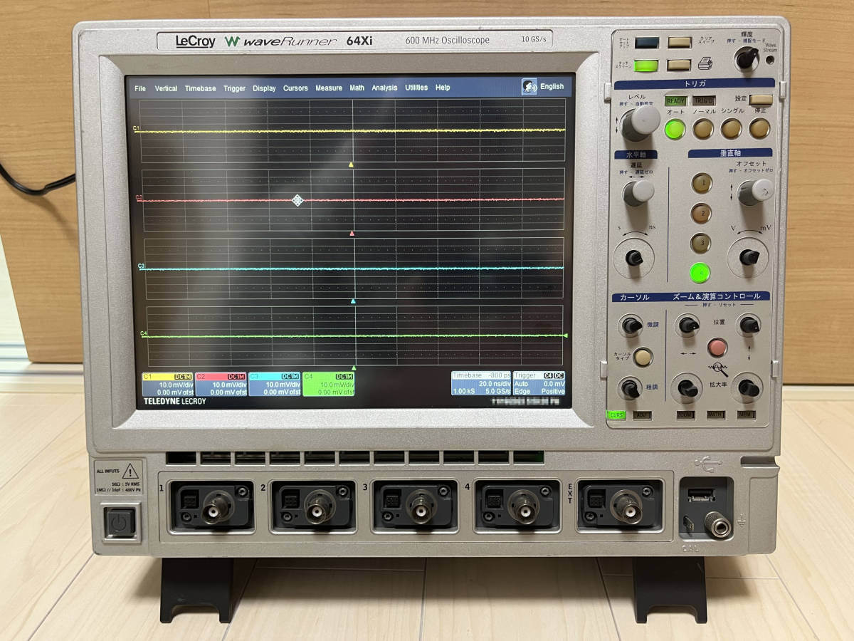 ☆ Lecory WaveRunner レクロイ WR64Xi 600MHz 10GS/s ☆