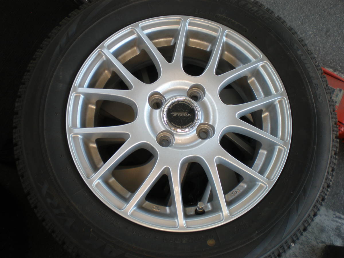 175/65R14ブリジストン・ブリザック・VRX・4穴、4本1セット。イン