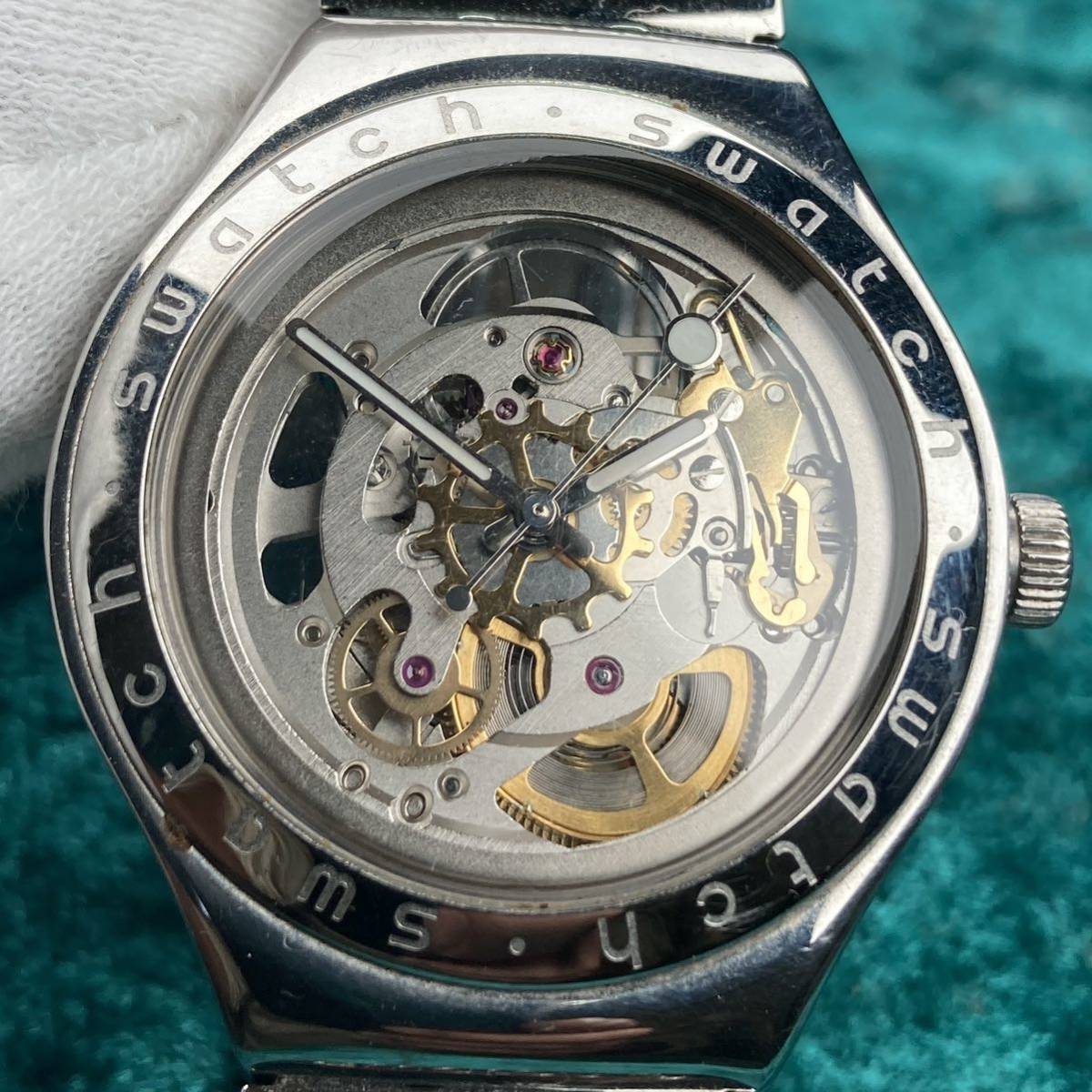 36ビンテージ SWATCH IRONY スウォッチ アイロニー スケルトン 機械式 