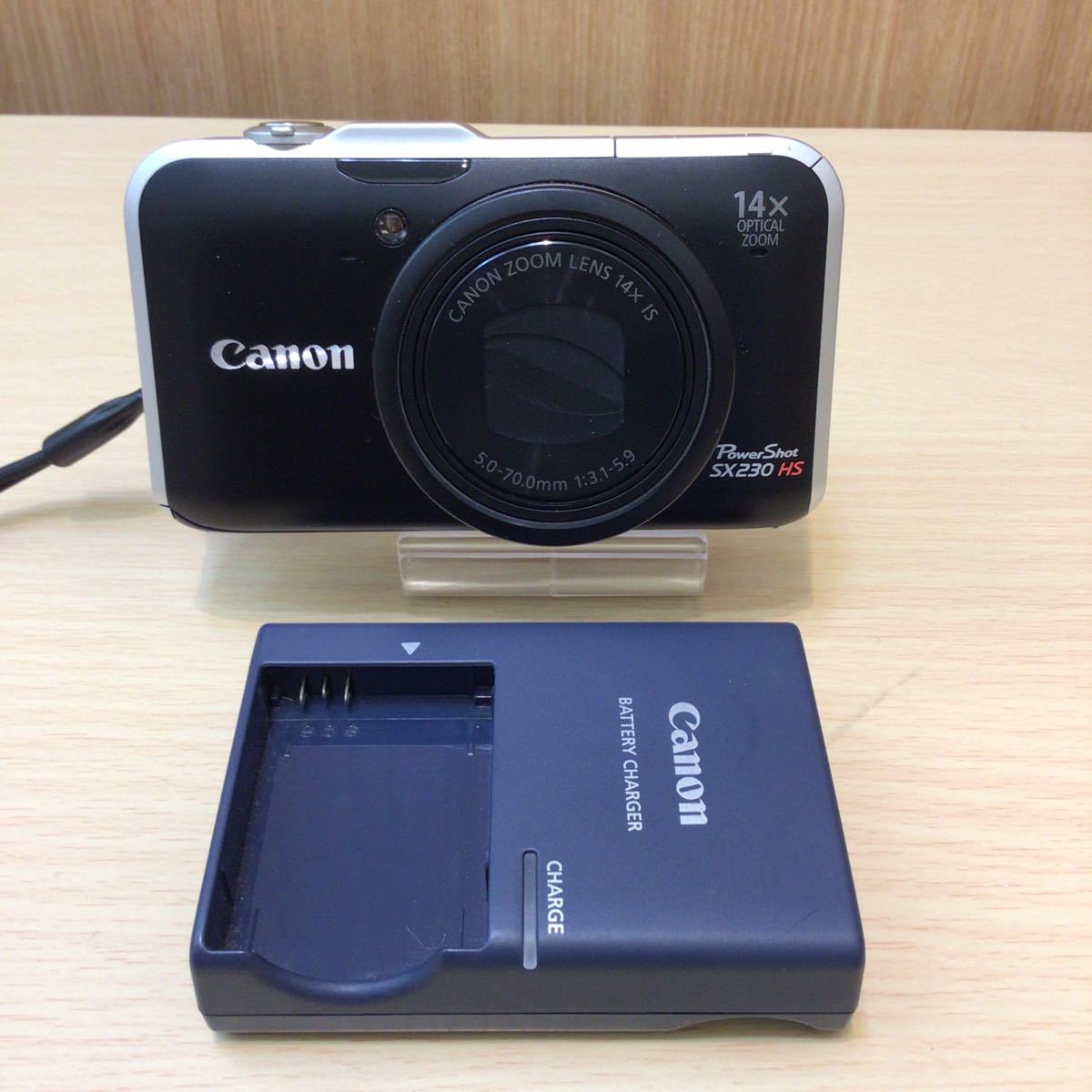 Canon PowerShot コンパクトデジタルカメラ SX230HS PC1587 ブラック 
