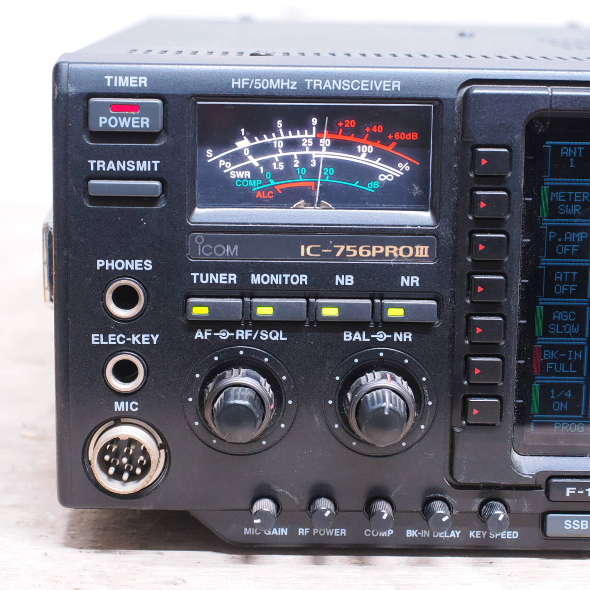 Yahoo!オークション ib) トランシーバー IC-756PROⅢ iCOM -「ic