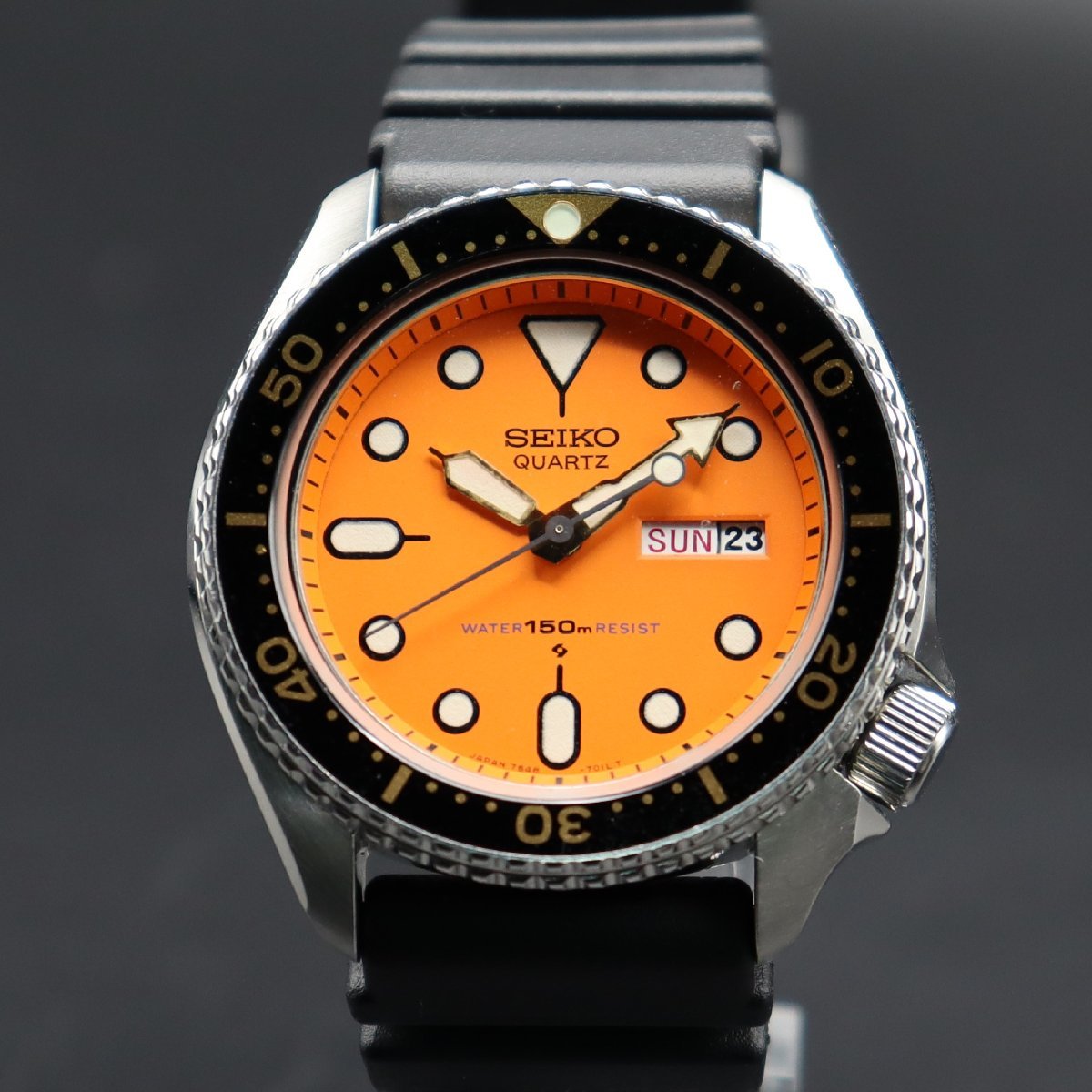 SEIKO セイコー ヴィンテージオレンジダイバー150M 7548-700C クオーツ