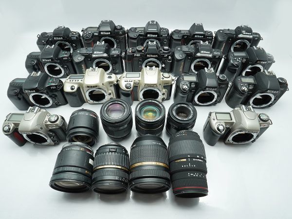 【品質保証，限定セール】 ニコン AF一眼&レンズなど F-801s/F-401/F90X/F100/F-601/F80/TAMRON/ 等 計:25点まとめ ジャンク品 28920(ニコン)｜売買されたオークション情報、yahooの商品情報をアーカイブ公開 - オークファン オートフォーカス